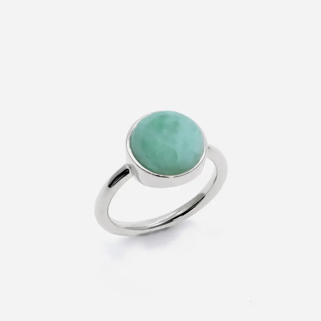 EDEN 悅  蘋果綠翡翠戒指